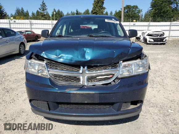 2015 Dodge Journey SE z VIN 3C4PDCAB8FT553477, wystawiony jako Copart lot #58097985 z przebiegiem 145 570 mil mil oraz Szkoda całkowita • Salvage title. Historia ofert i sprzedaży dostępna na DreamBid. Obrazek 5.