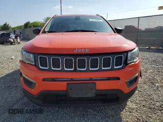 2017 Jeep Compass Sport с VIN 3C4NJCAB9HT690673, выставлен на аукционе Copart как лот 57122075 с пробегом 94 107 миль миль и Списание • Salvage title. История ставок и продаж доступна на DreamBid. Изображение 5.