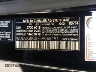 2015 Mercedes-Benz S 550 with VIN WDDUG8CB7FA068491, listed as a Copart auction lot 61051245 with 152,844 mi miles and Clean title. Bid and sale history available at DreamBid. Image 13.
