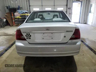 2002 Honda Civic EX with VIN 1HGEM22992L108766, listed as a Copart auction lot 53991685 with 84,542 mi miles and Salvage Title. Bid and sale history available at carsss.com. Image 6.