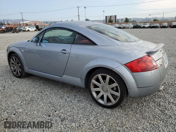 2002 Audi TT ALMS Edition with VIN TRUWT28N921024880, listed as a Copart auction lot 43742855 with 111,329 mi miles and Salvage title. Bid and sale history available at DreamBid. Image 2.
