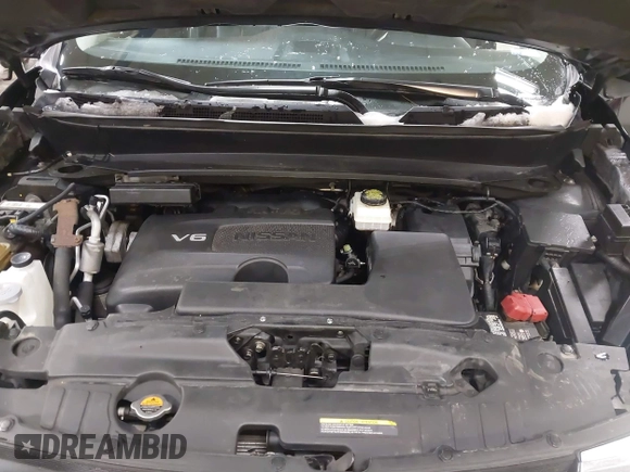 2017 Nissan Pathfinder SL with VIN 5N1DR2MM5HC636032, listed as a IAAI auction lot 41403929 with 160,232 mi miles. Bid and sale history available at carsss.com. Image 10.