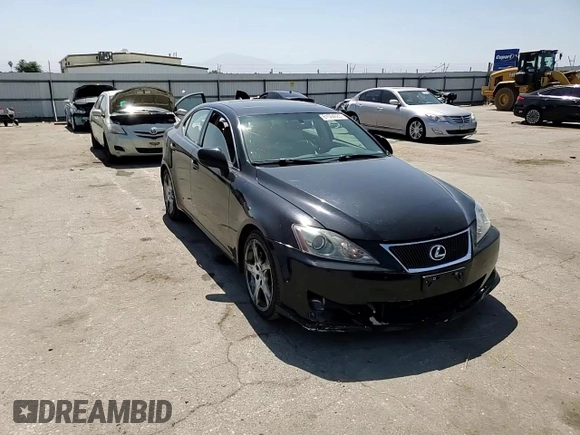 2007 Lexus IS 250 with VIN JTHBK262172027244, listed as a Copart auction lot 61504085 with 181,524 mi miles and Salvage title. Bid and sale history available at DreamBid. Image 13.