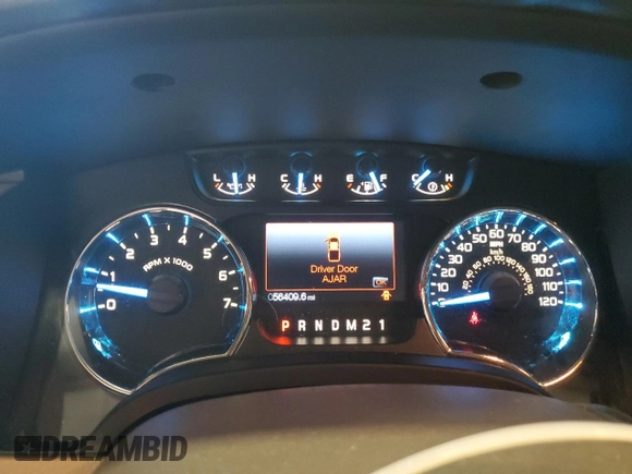 2011 Ford F-150 XL with VIN 1FTFW1EF3BFC37156, listed as a Copart auction lot 62700875 with 56,409 mi miles and Salvage title. Bid and sale history available at DreamBid. Image 9.