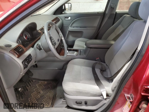 2007 Ford Five Hundred SEL with VIN 1FAHP24137G136773, listed as a Copart auction lot 85575344 with 0 mi miles and Salvage Title. Bid and sale history available at carsss.com. Image 7.