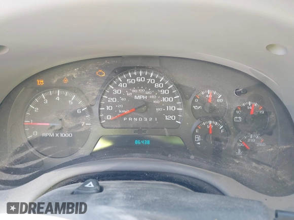 2006 Chevrolet TrailBlazer LS with VIN 1GNDT13S462109285, listed as a IAAI auction lot 42142053 with 86,438 mi miles and . Bid and sale history available at DreamBid. Image 7.