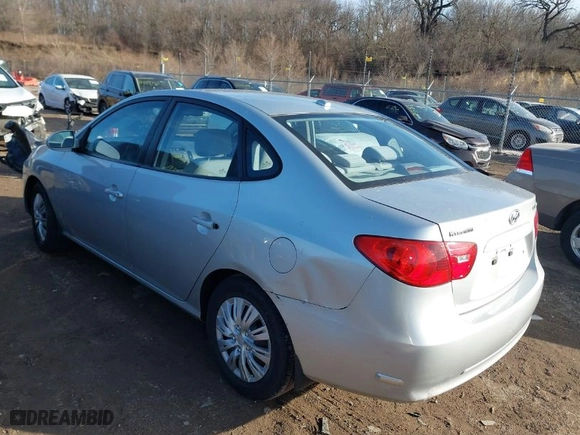 2008 Hyundai Elantra GLS with VIN KMHDU46DX8U334169, listed as a IAAI auction lot 41526044 with 205,956 mi miles. Bid and sale history available at carsss.com. Image 3.