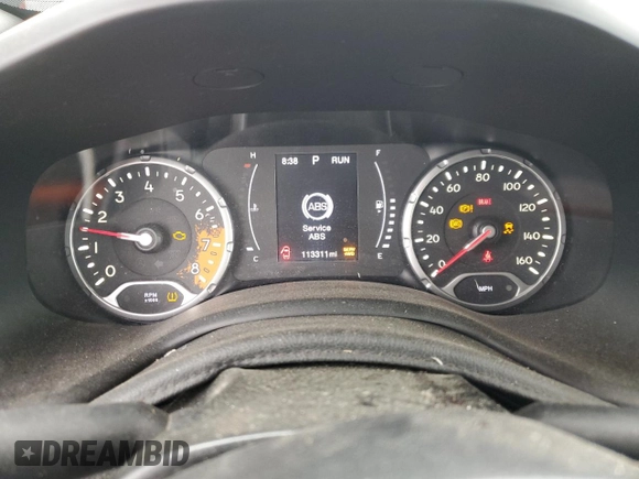 2018 Jeep Renegade Latitude with VIN ZACCJBBB2JPJ11789, listed as a Copart auction lot 61667685 with 113,311 mi miles and Salvage title. Bid and sale history available at DreamBid. Image 9.