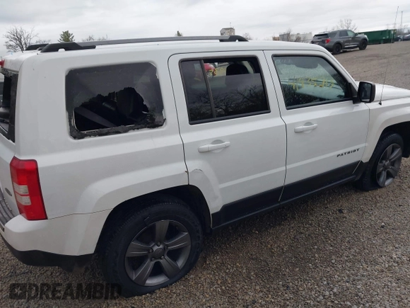 2017 Jeep Patriot 75th Anniversary with VIN 1C4NJRBBXHD108927, listed as a IAAI auction lot 41935713 with 103,802 mi miles and . Bid and sale history available at carsss.com. Image 6.
