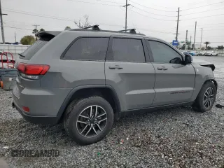 2021 Jeep Grand Cherokee Trailhawk with VIN 1C4RJFLG0MC777167, listed as a Copart auction lot 41994325 with 42,827 mi miles and Non Repairable. Bid and sale history available at carsss.com. Image 3.