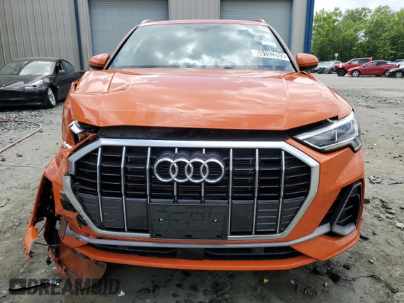 2023 Audi Q3 S line Premium z VIN WA1DECF37P1148165, wystawiony jako Copart lot #60192885 z przebiegiem 27 657 mil mil oraz Szkoda całkowita • Salvage title. Historia ofert i sprzedaży dostępna na DreamBid. Obrazek 5.