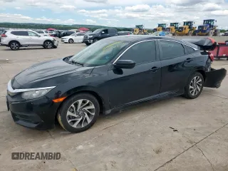 2018 Honda Civic EX с VIN 19XFC2F73JE011116, выставлен на аукционе Copart как лот 56348835 с пробегом 127 060 миль миль и Списание • Salvage title. История ставок и продаж доступна на DreamBid. Изображение 1.