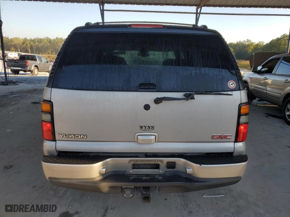 2006 GMC Yukon Denali with VIN 1GKEK63U16J161398, listed as a Copart auction lot 74919984 with 171,796 mi miles and Salvage Title. Bid and sale history available at carsss.com. Image 6.