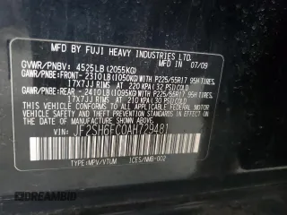 2010 Subaru Forester XT Limited с VIN JF2SH6FC0AH729481, выставлен на аукционе Copart как лот 53569345 с пробегом 170 387 миль миль и Чистый • Clean title. История ставок и продаж доступна на DreamBid. Изображение 12.