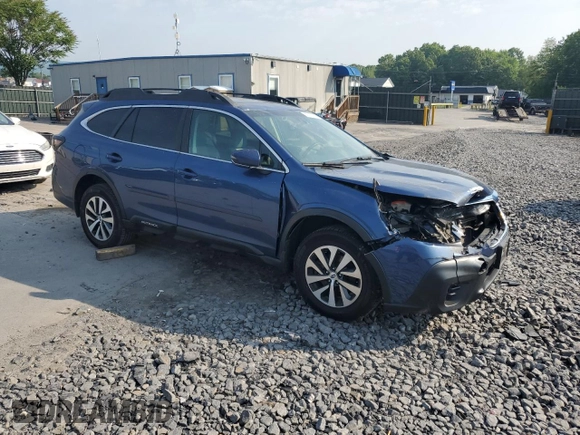2021 Subaru Outback Premium with VIN 4S4BTAFC5M3101218, listed as a Copart auction lot 58710095 with 48,700 mi miles and Salvage title. Bid and sale history available at DreamBid. Image 4.