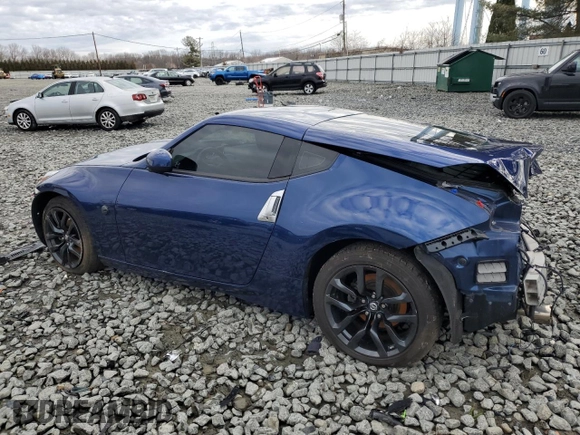 2016 Nissan 370Z with VIN JN1AZ4EH5GM932488, listed as a Copart auction lot 47856695 with 0 mi miles and Salvage Title. Bid and sale history available at carsss.com. Image 2.