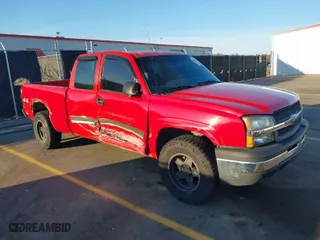 2005 Chevrolet Silverado 1500 Z71 with VIN 1GCEK19Z15Z309289, listed as a IAAI auction lot 41884986 with NaN miles. Bid and sale history available at carsss.com. Image 1.