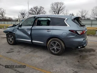 2018 Infiniti QX60 with VIN 5N1DL0MM7JC500755, listed as a Copart auction lot 85363834 with 119,413 mi miles and Salvage Title. Bid and sale history available at carsss.com. Image 2.