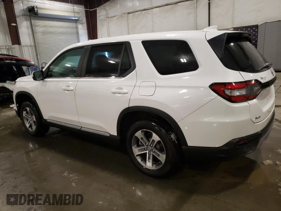2023 Honda Pilot EX-L with VIN 5FNYG1H40PB056978, listed as a Copart auction lot 44654995 with 26,815 mi miles and Salvage title. Bid and sale history available at DreamBid. Image 2.