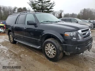 2012 Ford Expedition EL King Ranch with VIN 1FMJK1J50CEF00712, listed as a Copart auction lot 84182534 with 176,888 mi miles and Clean Title. Bid and sale history available at carsss.com. Image 4.