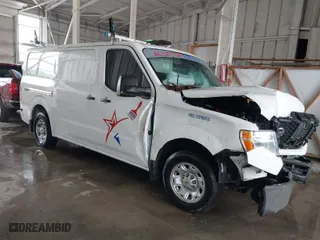 2018 Nissan NV Cargo S with VIN 1N6BF0KY7JN808504, listed as a IAAI auction lot 39906506 with 83900 miles. Bid and sale history available at carsss.com. Image 1.