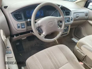 2002 Toyota Sienna CE with VIN 4T3ZF19C12U455513, listed as a Copart auction lot 74090554 with 0 mi miles and Salvage Title. Bid and sale history available at carsss.com. Image 8.
