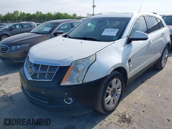 2011 Cadillac SRX Performance Collection with VIN 3GYFNBEYXBS540807, listed as a IAAI auction lot 42034047 with 198,429 mi miles. Bid and sale history available at carsss.com. Image 6.