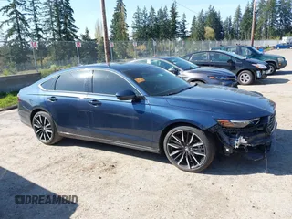 2023 Honda Accord Touring with VIN 1HGCY2F8XPA032989, listed as a IAAI auction lot 42024388 with 17,585 mi miles and . Bid and sale history available at DreamBid. Image 13.