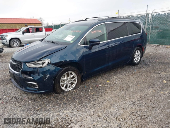 2022 Chrysler Pacifica Touring L with VIN 2C4RC1BG6NR128514, listed as a IAAI auction lot 41994944 with 67,555 mi miles and . Bid and sale history available at DreamBid. Image 19.