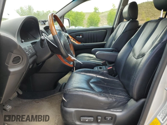 2002 Lexus RX 300 z VIN JTJHF10U220279770, wystawiony jako Copart lot #51710405 z przebiegiem 169 163 mil mil oraz Szkoda całkowita • Salvage title. Historia ofert i sprzedaży dostępna na DreamBid. Obrazek 7.