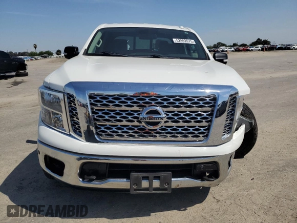 2018 Nissan Titan SV with VIN 1N6AA1E50JN537741, listed as a Copart auction lot 52802675 with 24,626 mi miles and Salvage title. Bid and sale history available at DreamBid. Image 5.