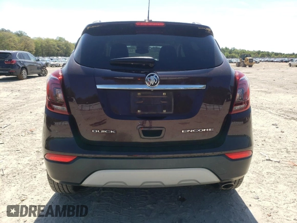 2018 Buick Encore Preferred with VIN KL4CJASB8JB717065, listed as a Copart auction lot 54797675 with 120,896 mi miles and Clean Title. Bid and sale history available at carsss.com. Image 6.