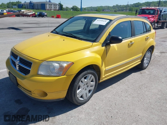 2007 Dodge Caliber R/T with VIN 1B3HE78K87D533981, listed as a IAAI auction lot 42210431 with 137,627 mi miles and . Bid and sale history available at carsss.com. Image 2.