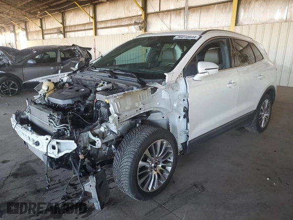 2018 Lincoln MKC Reserve with VIN 5LMTJ3DH6JUL18851, listed as a Copart auction lot 86010644 with 70,370 mi miles and Salvage Title. Bid and sale history available at DreamBid. Image 1.