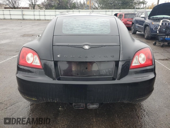 2005 Chrysler Crossfire z VIN 1C3AN59L35X030211, wystawiony jako Copart lot #77364144 z przebiegiem 91 198 mil mil oraz Czysty tytuł • Clean title. Historia ofert i sprzedaży dostępna na DreamBid. Obrazek 6.