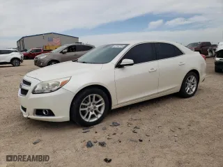 2013 Chevrolet Malibu ECO with VIN 1G11F5RR9DF107058, listed as a Copart auction lot 53194775 with 196,622 mi miles and Clean Title. Bid and sale history available at carsss.com. Image 1.