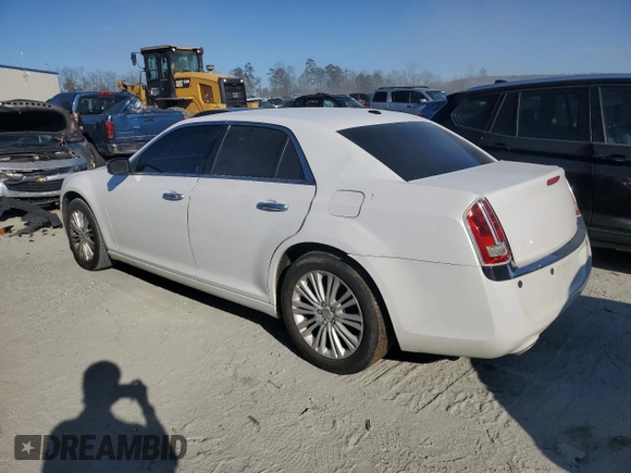 2012 Chrysler 300 C with VIN 2C3CCAKT7CH143419, listed as a Copart auction lot 46350825 with 130,839 mi miles and Salvage Title. Bid and sale history available at DreamBid. Image 2.