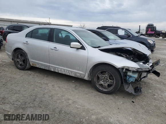 2011 Ford Fusion SE with VIN 3FAHP0HG4BR171875, listed as a Copart auction lot 46480595 with 134,354 mi miles and Salvage Title. Bid and sale history available at carsss.com. Image 4.