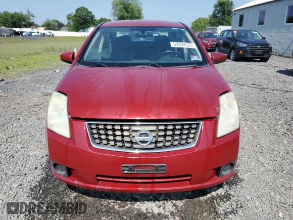 2007 Nissan Sentra S with VIN 3N1AB61E37L616691, listed as a Copart auction lot 59592535 with 163,849 mi miles and Salvage title. Bid and sale history available at DreamBid. Image 5.