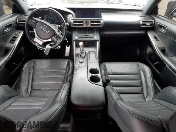 2015 Lexus IS 350 with VIN JTHBE1D22F5020630, listed as a Copart auction lot 54680495 with 152,571 mi miles and Salvage title. Bid and sale history available at DreamBid. Image 8.