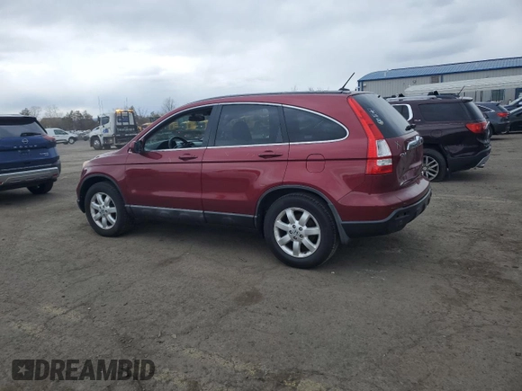 2008 Honda CR-V EX-L with VIN 5J6RE48748L049353, listed as a Copart auction lot 50876885 with 183,530 mi miles and Salvage Title. Bid and sale history available at carsss.com. Image 2.