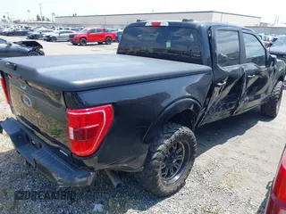 2021 Ford F-150 XL with VIN 1FTEW1CP0MKD90871, listed as a IAAI auction lot 41413164 with 28,622 mi miles. Bid and sale history available at carsss.com. Image 4.