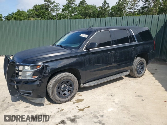 2017 Chevrolet Tahoe Commercial with VIN 1GNLCDEC4HR323898, listed as a Copart auction lot 59538805 with 164,238 mi miles and Clean title. Bid and sale history available at DreamBid. Image 1.