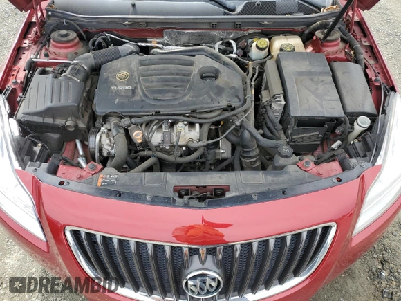 2012 Buick Regal Turbo Premium 1 z VIN 2G4GS5EV4C9202713, wystawiony jako Copart lot #49727805 z przebiegiem 146 393 mil mil oraz Szkoda całkowita • Salvage title. Historia ofert i sprzedaży dostępna na DreamBid. Obrazek 11.