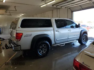 2005 Nissan Titan LE with VIN 1N6AA07B25N505392, listed as a Copart auction lot 50221945 with 187,780 mi miles and Salvage Title. Bid and sale history available at carsss.com. Image 3.