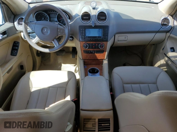 2008 Mercedes-Benz M 350 with VIN 4JGBB86E08A392001, listed as a Copart auction lot 52546525 with 159,267 mi miles and Salvage Title. Bid and sale history available at DreamBid. Image 8.