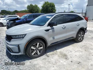 2023 Kia Sorento EX with VIN 5XYRH4LF1PG204804, listed as a Copart auction lot 65190005 with 21,047 mi miles and Salvage title. Bid and sale history available at DreamBid. Image 1.