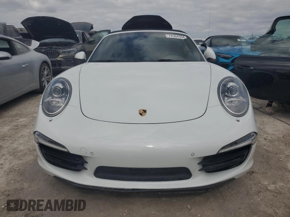 2015 Porsche 911 Carrera S with VIN WP0CB2A96FS155293, listed as a Copart auction lot 74564394 with 43,471 mi miles and Non Repairable. Bid and sale history available at carsss.com. Image 5.