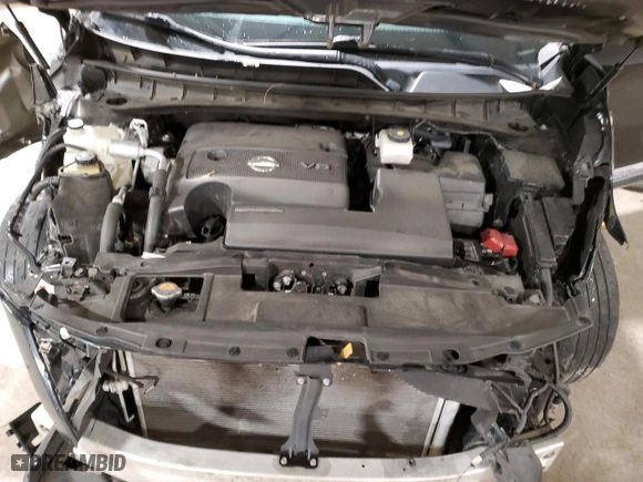2021 Nissan Murano S with VIN 5N1AZ2AS9MC115976, listed as a Copart auction lot 83473544 with 45,793 mi miles and Salvage Title. Bid and sale history available at carsss.com. Image 12.