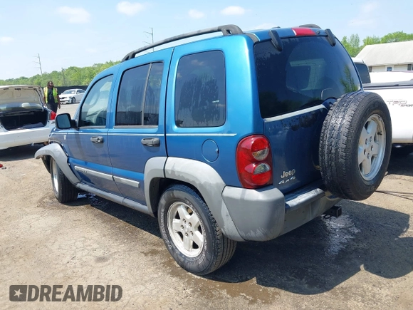 2006 Jeep Liberty Sport z VIN 1J4GL48K36W119096, wystawiony jako IAAI lot #42166779 z przebiegiem 185 355 mil mil oraz . Historia ofert i sprzedaży dostępna na DreamBid. Obrazek 3.